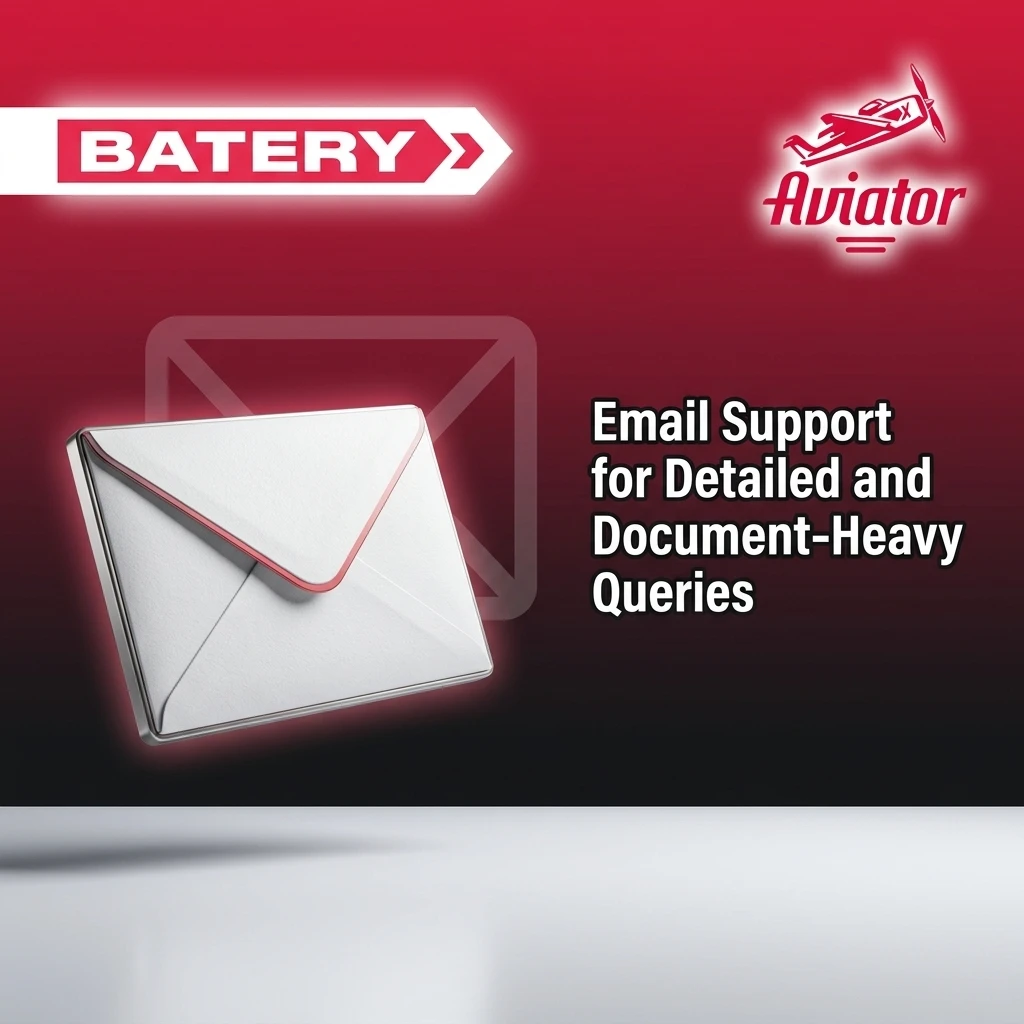 Batery email support for KYC, disputes, and document-heavy queries with 24 to 48 hour response time