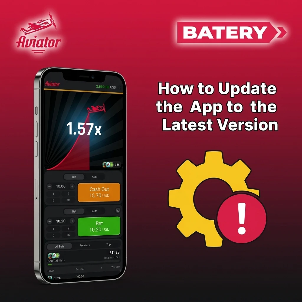 Steps to update Batery Aviator app to latest version by downloading new APK file for better performance and security