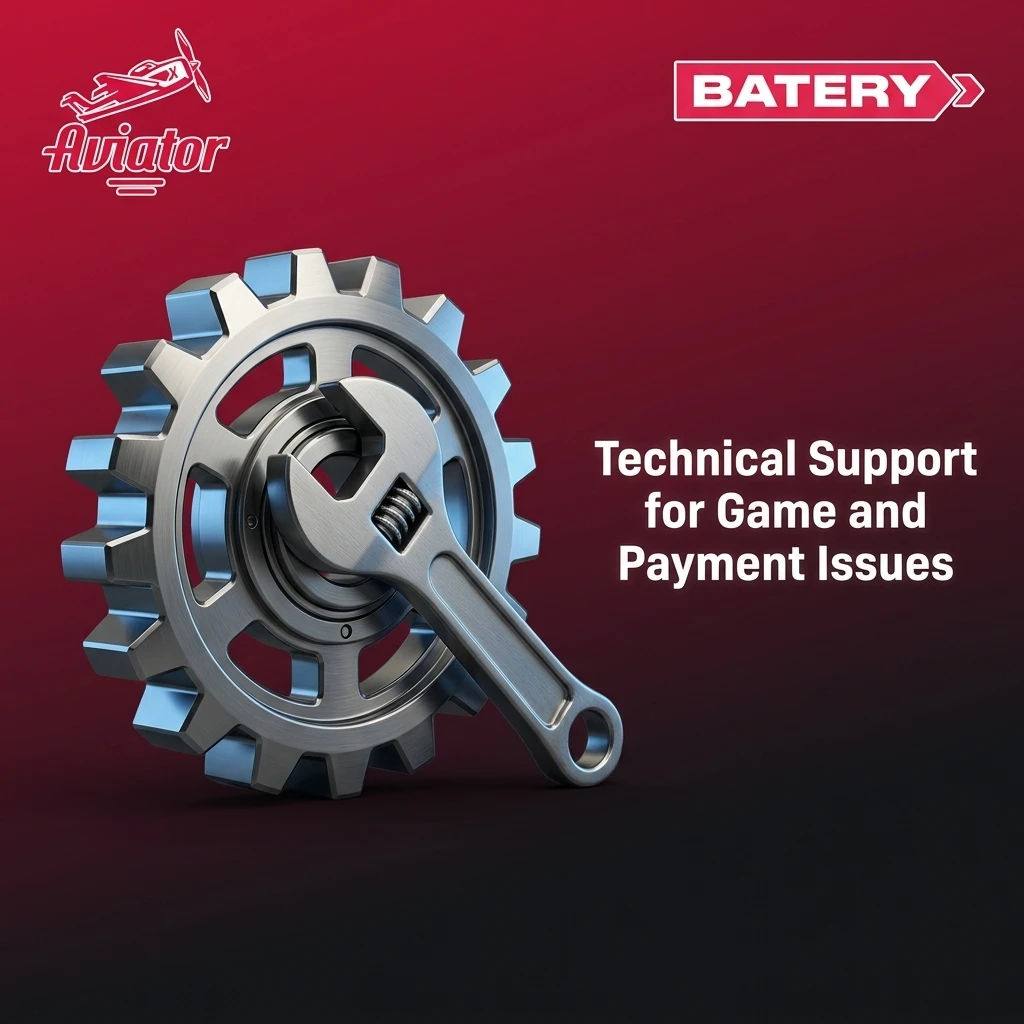 Batery technical support for game errors, payment failures, login issues, and app bugs with chat and email help options