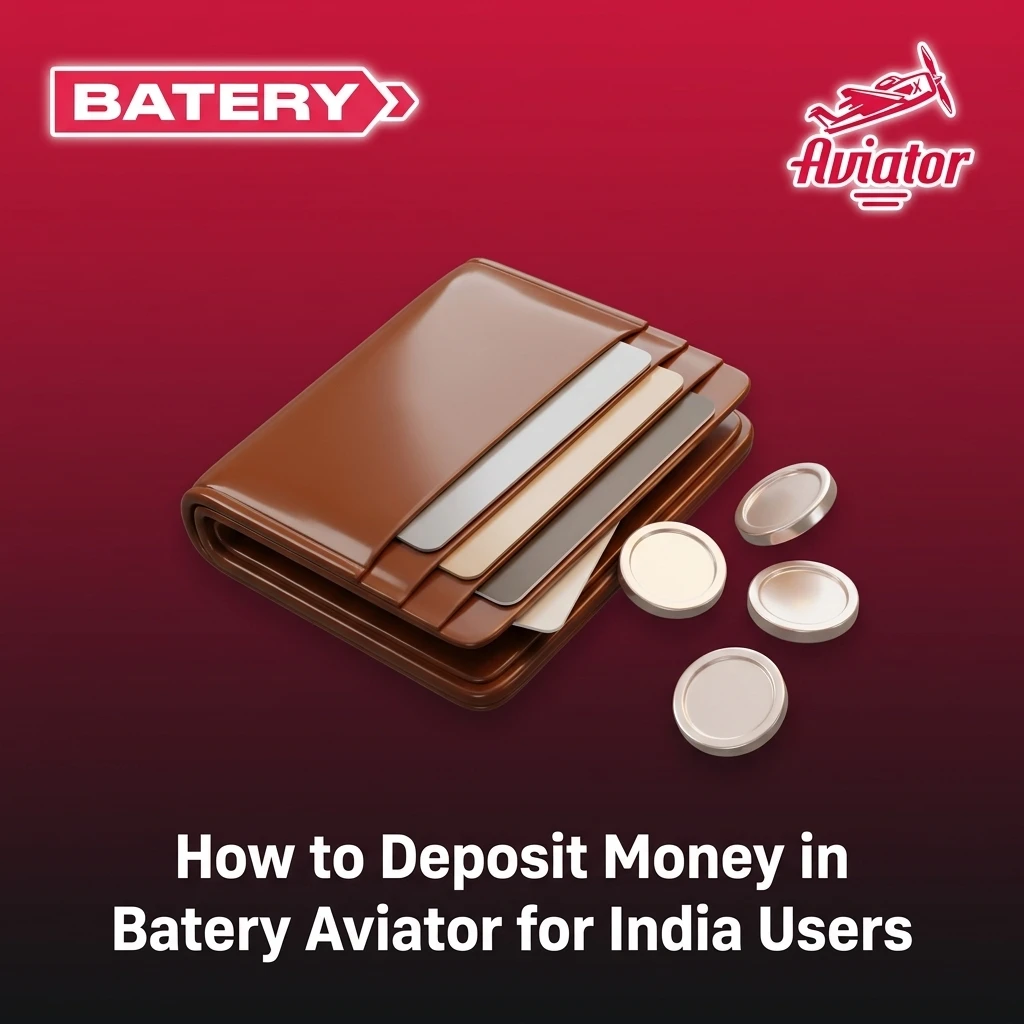 Batery Aviator deposit steps for India users showing UPI, PayTM, PhonePe, Visa, Mastercard, and Crypto options
